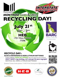 Montrose District Recycling Event