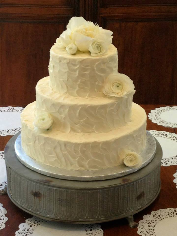 A wedding cake from Jodycakes