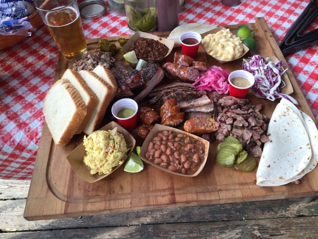 BBQ Platter from The Pit Room