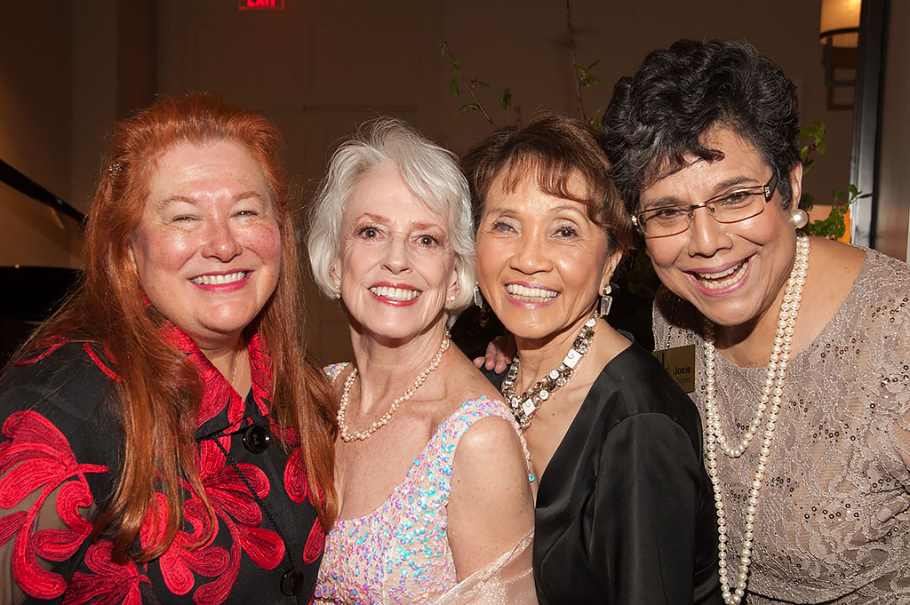 Gala Chairs Linda Williams, Mary Jane Casimir, Rajada Fleming, and Josie Ochoa