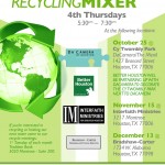 October's Recycling Mixer is at Cy Twombly Park with DaCamera